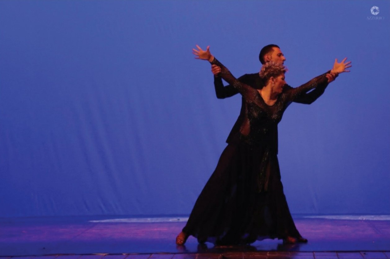 Salvatore Renna e Lia Di Martino in scena